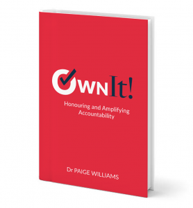 Own It! by Dr Paige Williams