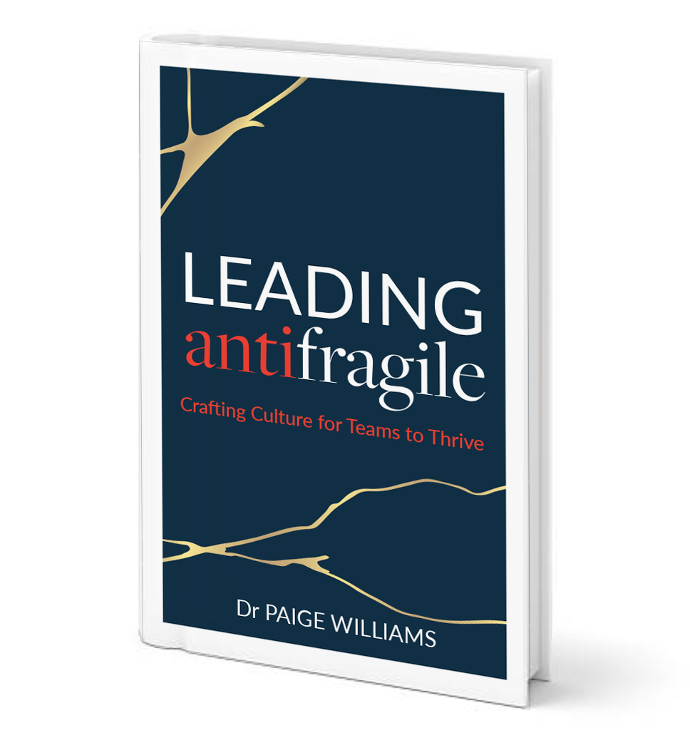 Becoming AntiFragile by Dr Paige Williams